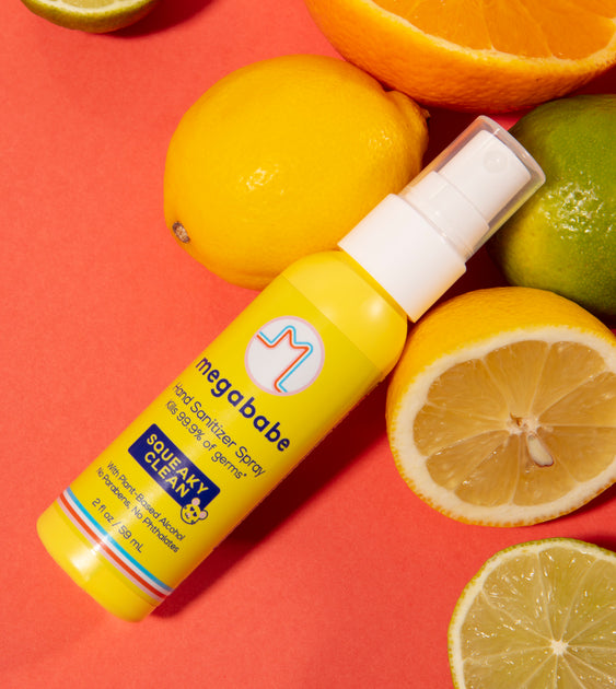 Squeaky Clean Hand Sanitizer Spray Megababe