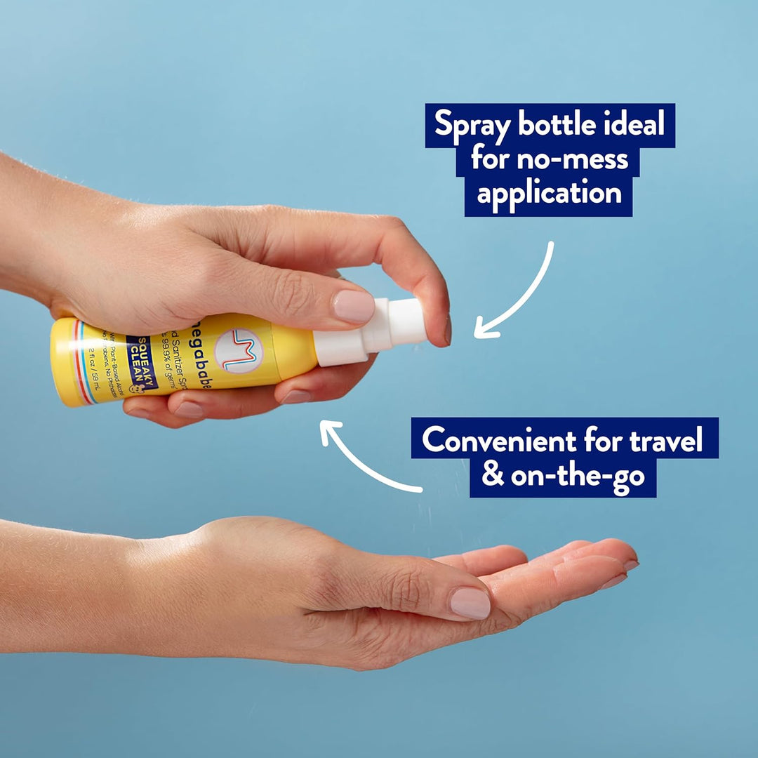 Squeaky Clean Hand Sanitizer Spray – Megababe