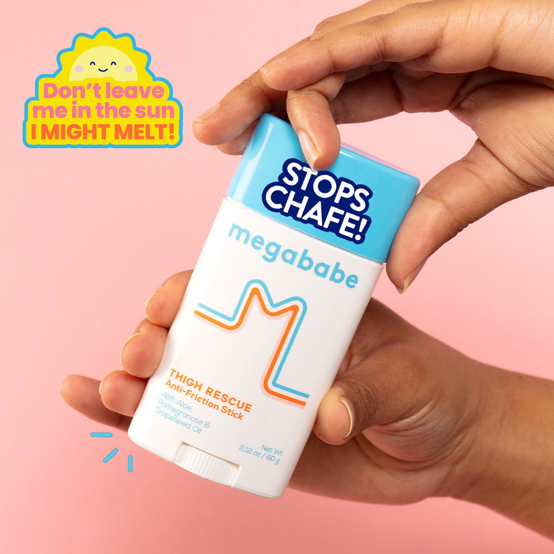 Megababe Thigh Rescue Lotion Anti-Chafe Stick - 2.12oz
