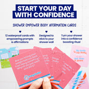 Shower Empower Body Affirmation Cards