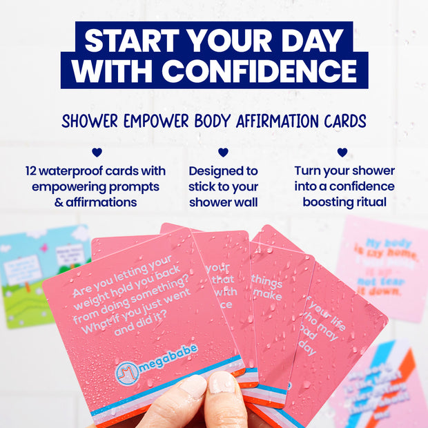 Shower Empower Body Affirmation Cards