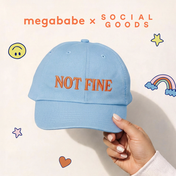 Megababe x Social Goods Baseball Hat