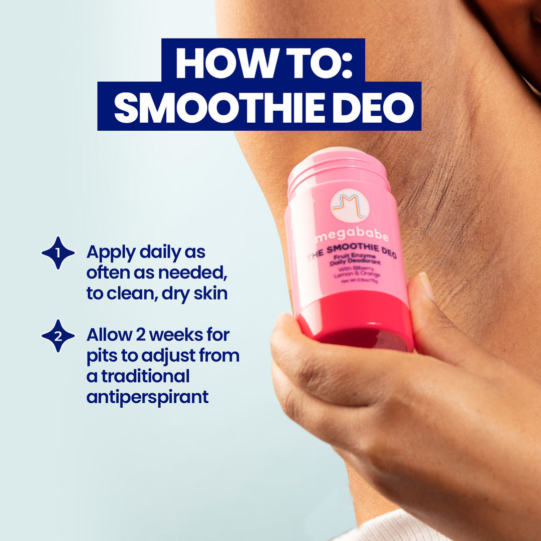 めんだこマイナデシコファーメンテーションモイスチャライジングマスク6箱 The Smoothie Deo – Megababe