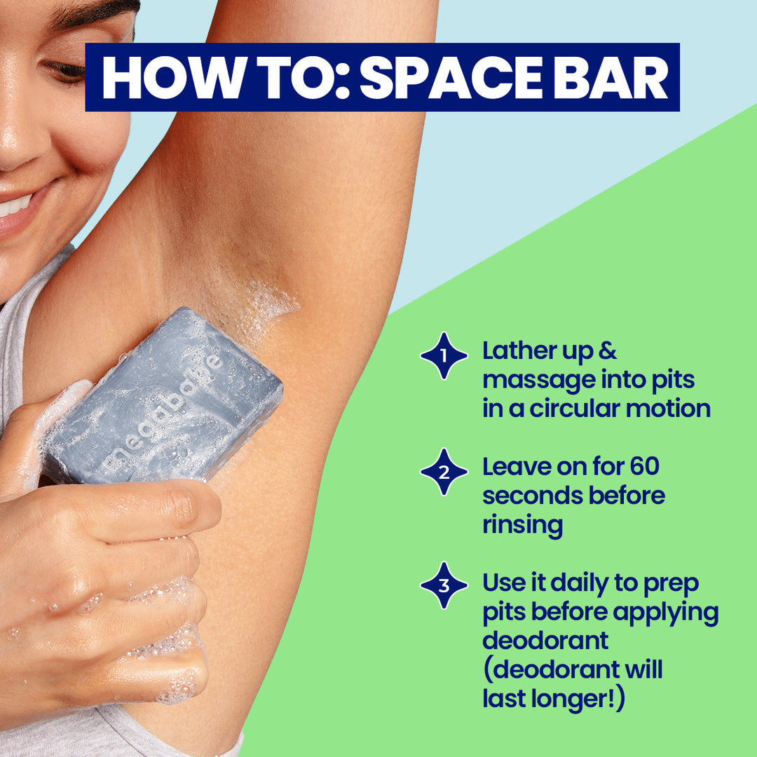 Space Bar Underarm Soap – Megababe