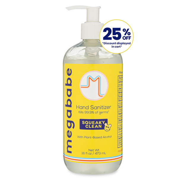 Squeaky Clean Hand Sanitizer Pump